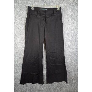 Dept. Women's Wide Leg Casual Pants Black Size M